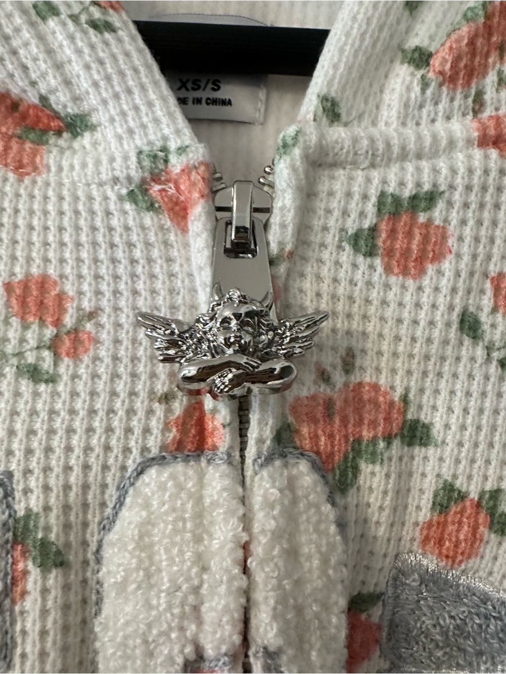 NWOT! Boys Lie Alex Sunshine and Bows Crop Zop Hoodie - Picture 8 of 14